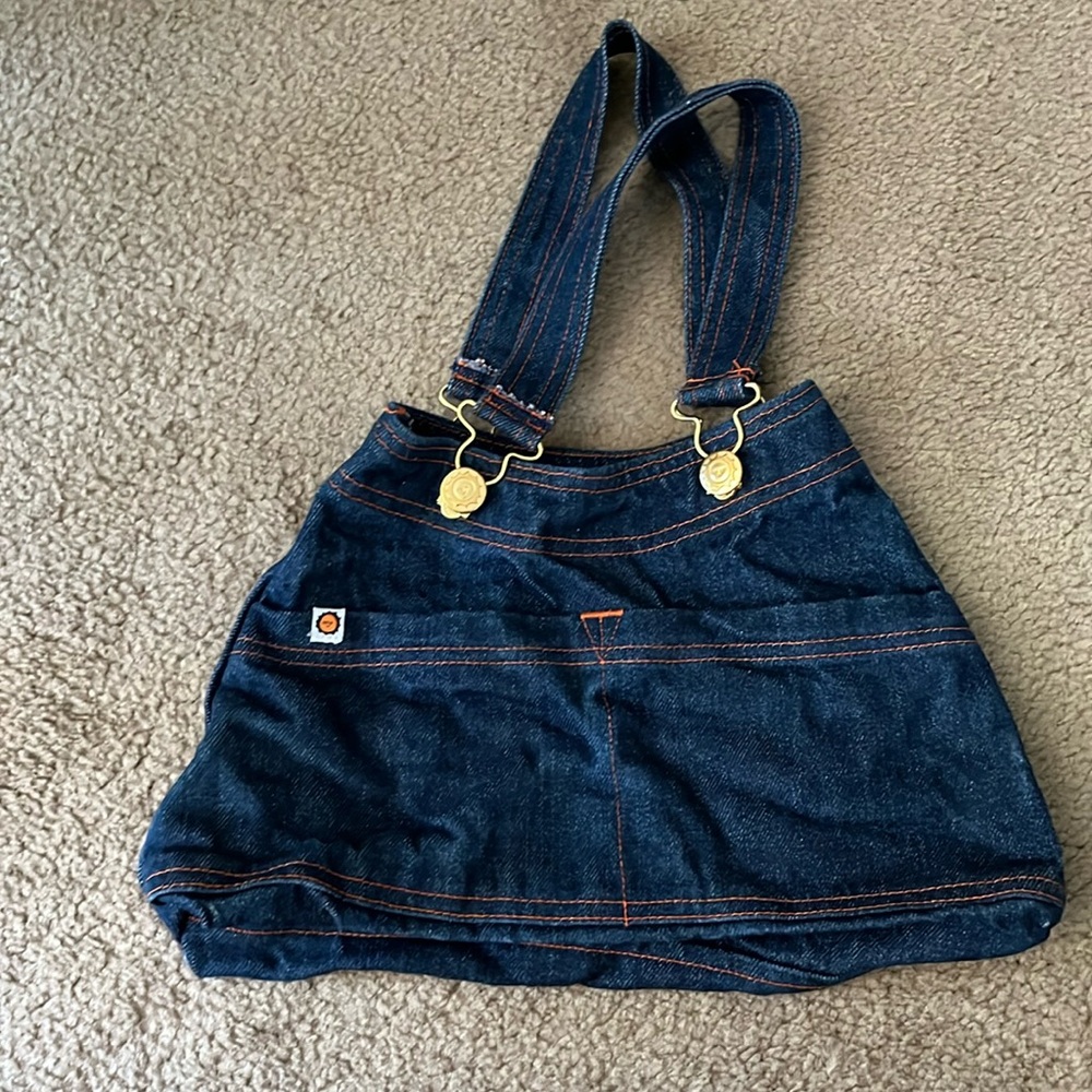 Big bud press overall bag, limited edition dark denim